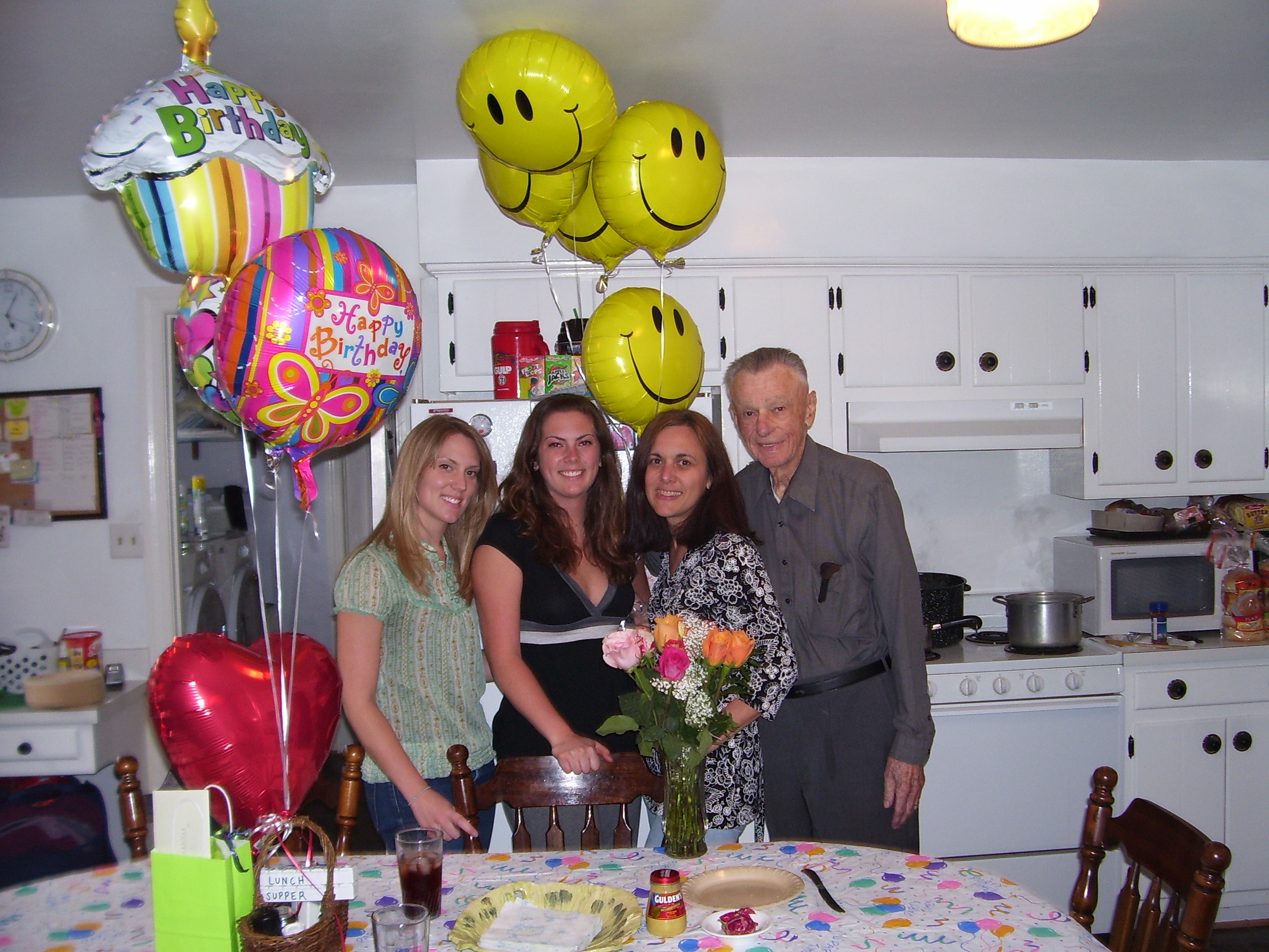 Frank w/ his beautiful daughter and grandchildren